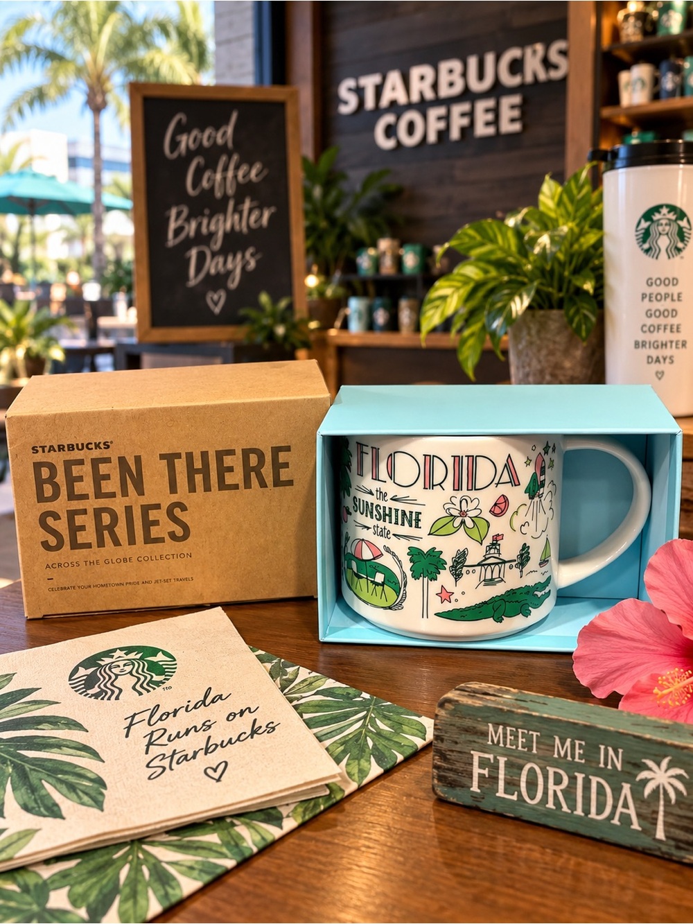Starbucks Florida Been There Series 14 oz Mug NEW W/ Box Sunshine State NWT
